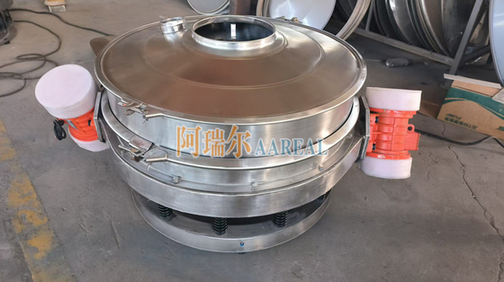 스테인리스 스틸 400mm~2100mm 1~2 데크 낮은 프로필 흐름 직선 진동 제어 시트 두 배 모터와 함께 초콜릿 가루를 위한 비브로 시트