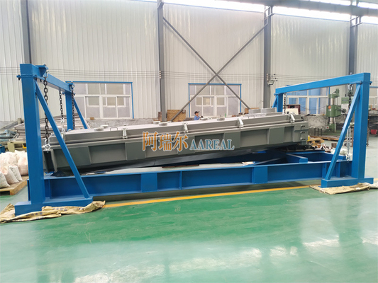 높은 효율성 큰 용량 1800 * 3600mm 회전 스크린 기계 UHMWPE 파우더 분리