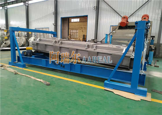 자연 모래 직사각형 회전식 체