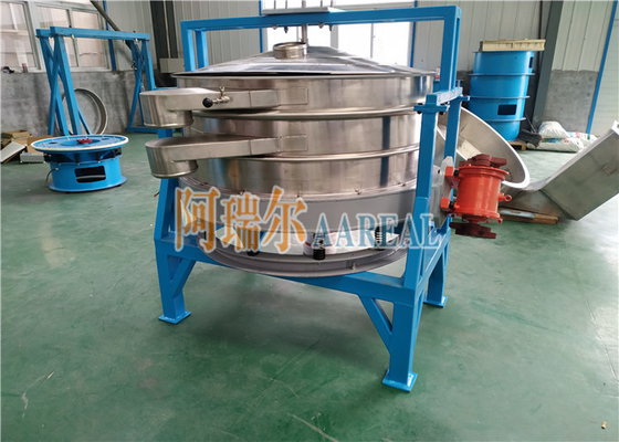 식품 산업용 인라인 진동 SUS 2100mm 분리 스크린 기계
